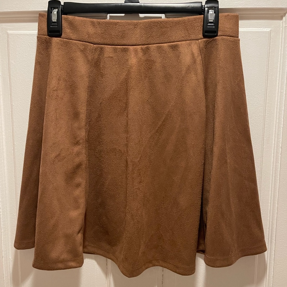 NWT H&M Brown Skater Skirt - M